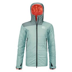 Ortovox Swisswool Zinal Jacket Women's in Ice Waterfall
